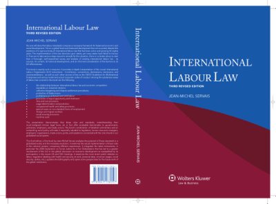 Couverture : International labour law