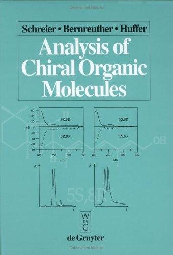 Couverture : Analysis of chiral organic molecules