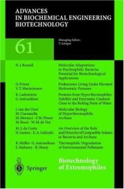 Couverture : Biotechnology of Extremophiles (Advances in Biochemical Engineering/Biotechnology)