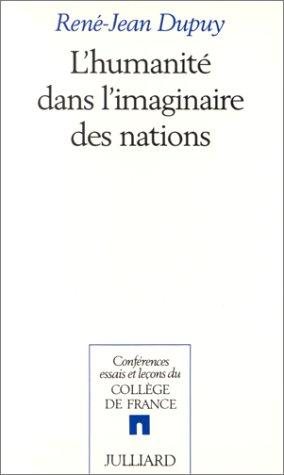 Couverture : L' humanité dans l'imaginaire des nations