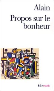Couverture : Propos sur le bonheur
