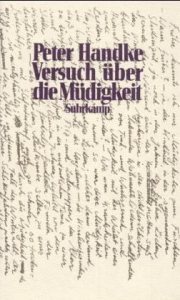 Couverture : Versuch über die Müdigkeit