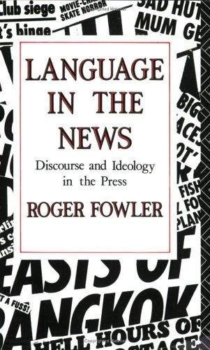 Couverture : Language in the news