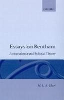 Couverture : Essays on Bentham