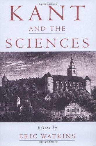 Couverture : Kant and the sciences