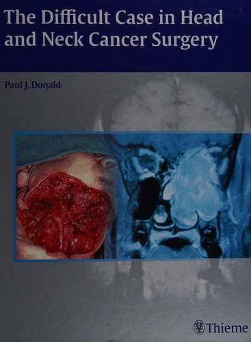 Couverture : The difficult case in head and neck cancer surgery