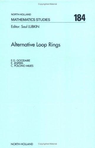 Couverture : Alternative loop rings