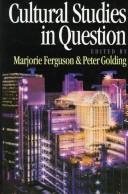 Couverture : Cultural studies in question