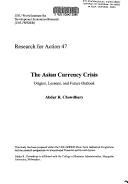 Couverture : The Asian currency crisis