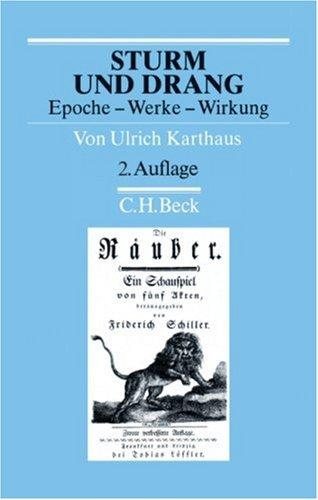 Couverture : Sturm und Drang