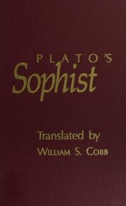 Couverture : Plato's Sophist