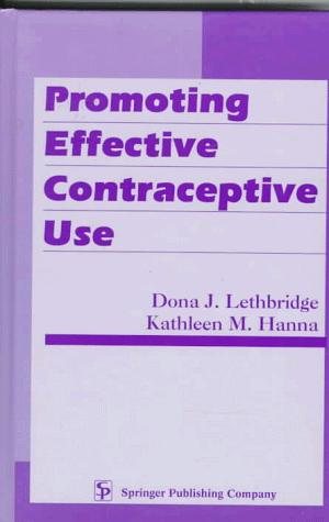 Couverture : Promoting effective contraceptive use