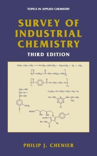 Couverture : Survey of industrial chemistry
