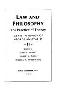 Couverture : Law and philosophy