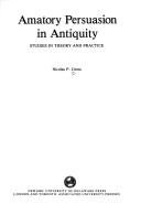 Couverture : Amatory persuasion in antiquity