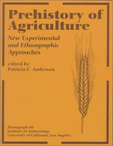 Couverture : Prehistory of agriculture
