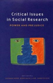 Couverture : Critical Issues in Social Research