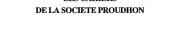 Couverture : Marx, lecteur de Proudhon