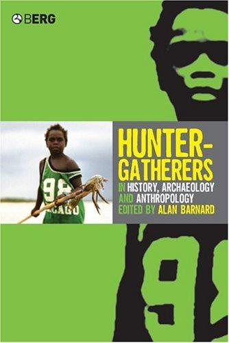 Couverture : Hunter-Gatherers in History, Archaeology and Anthropology