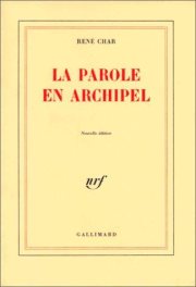 Couverture : La parole en archipel