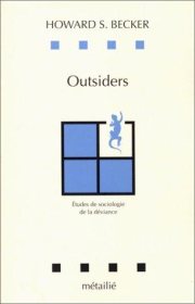 Couverture : Outsiders. Etudes de sociologie de la déviance