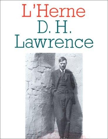 Couverture : D.H. Lawrence
