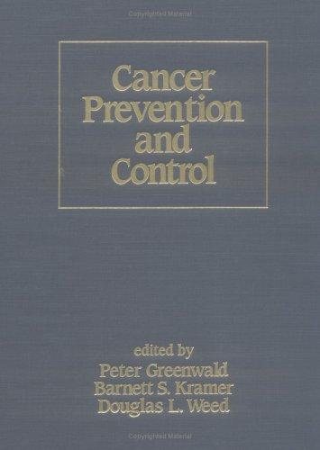 Couverture : Cancer prevention and control