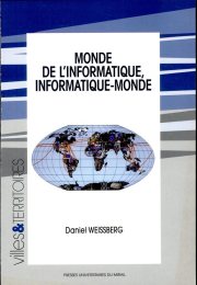 Couverture : Monde de l'informatique, informatique-monde