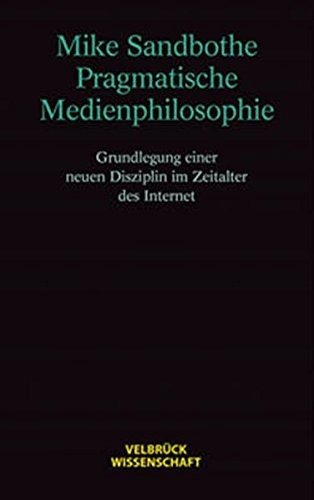 Couverture : Pragmatische Medienphilosophie