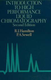 Couverture : Introduction to high performance liquid chromatography