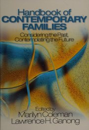 Couverture : Handbook of contemporary families