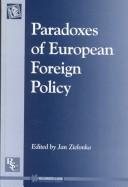 Couverture : Paradoxes of European foreign policy