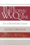 Couverture : The philosophy of W.V. Quine