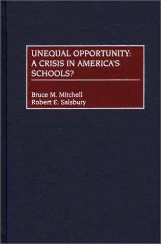 Couverture : Unequal Opportunity