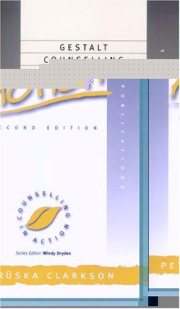 Couverture : Gestalt counselling in action