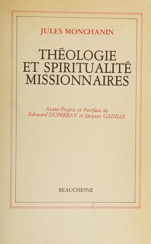 Couverture : Théologie et spiritualité missionnaires