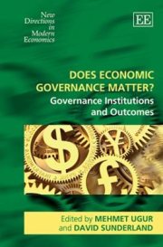 Couverture : Does Economic Governance Matter Governance Institutions And Outcomes