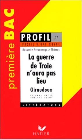 Couverture : La Guerre de Troie N'aura Pas Lieu