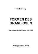Couverture : Formen des Grandiosen