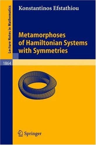 Couverture : Metamorphoses of Hamiltonian Systems with Symmetries