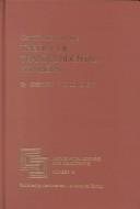 Couverture : Contributions to the theory of transcendental numbers