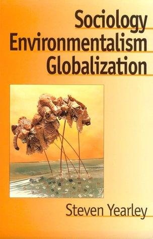 Couverture : Sociology, environmentalism, globalization