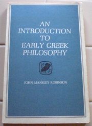 Couverture : An Introduction to Early Greek Philosophy