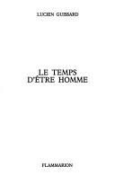 Couverture : Le temps d'être homme