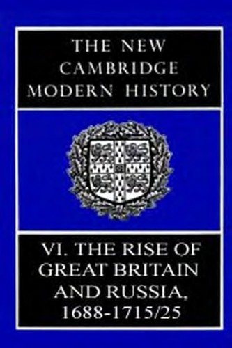 Couverture : The New Cambridge Modern History