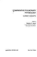 Couverture : Comparative pulmonary physiology