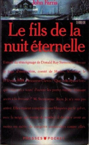 Couverture : Le fils de la nuit Ã©ternelle