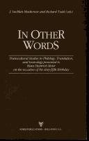 Couverture : In Other Words