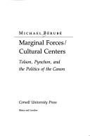 Couverture : Marginal forces/cultural centers