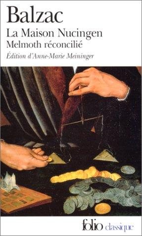 Couverture : La Maison Nucingen - Melmoth réconcilié